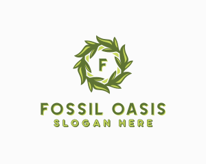 Organic Leafy Garden logo design