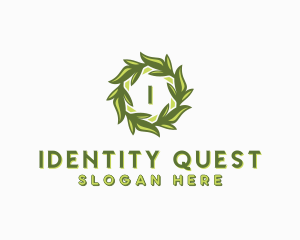 Organic Leafy Garden logo design