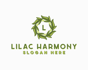 Organic Leafy Garden logo design