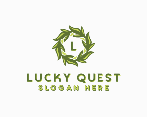 Organic Leafy Garden logo design