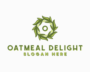 Organic Leafy Garden logo design