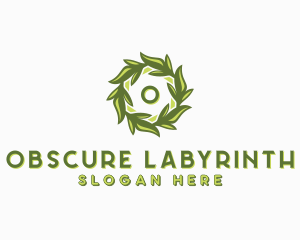 Organic Leafy Garden logo design