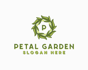 Organic Leafy Garden logo design