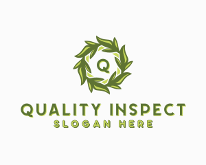 Organic Leafy Garden logo design