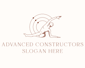 Yoga Human Body logo design