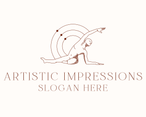 Yoga Human Body logo design