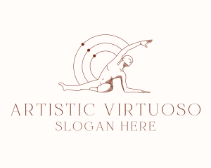 Yoga Human Body logo design