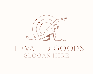 Yoga Human Body logo design