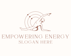 Yoga Human Body logo design