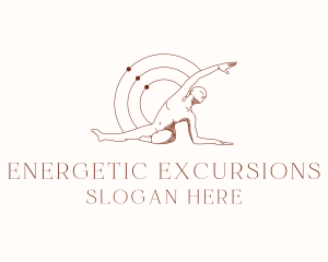 Yoga Human Body logo design