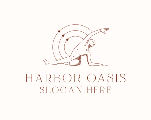 Yoga Human Body logo design