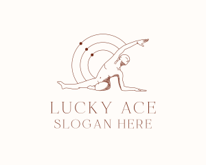 Yoga Human Body logo design