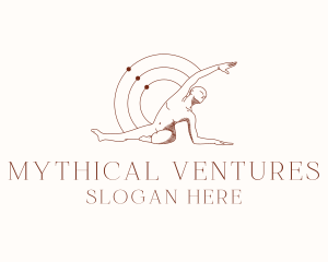 Yoga Human Body logo design