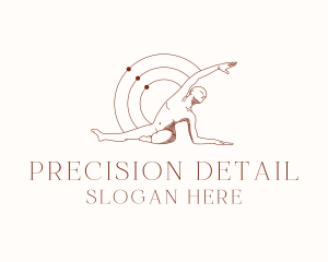 Yoga Human Body logo design