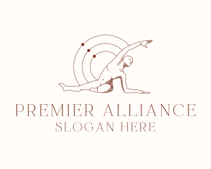 Yoga Human Body logo design