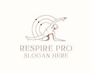 Yoga Human Body logo design