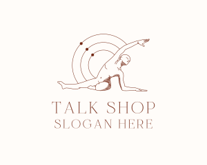 Yoga Human Body logo design