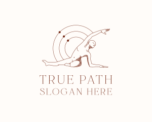 Yoga Human Body logo design