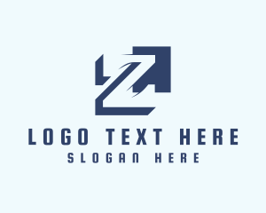 Digital Tech Letter Z logo