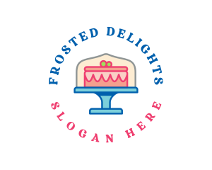 Cake Dessert Pastry logo design