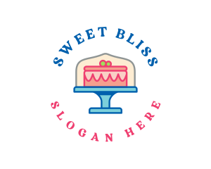 Cake Dessert Pastry logo design