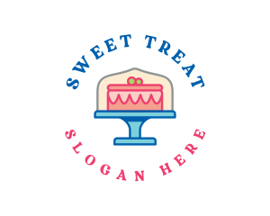 Cake Dessert Pastry logo design