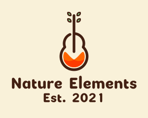 Nature Music Plant logo design