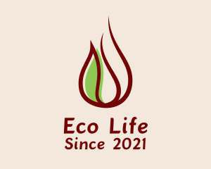 Environmental Plant Nature logo design