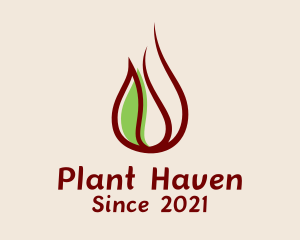 Environmental Plant Nature logo design