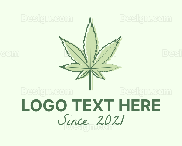 Green Marijuana Farm Logo