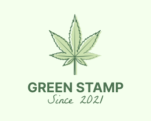 Green Marijuana Farm logo design