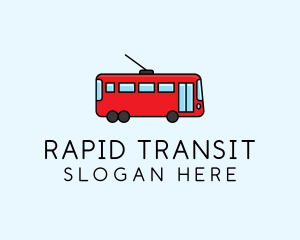 Bus Transportation Transit logo design