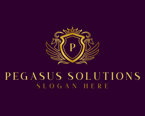 Pegasus Premium Royal logo design