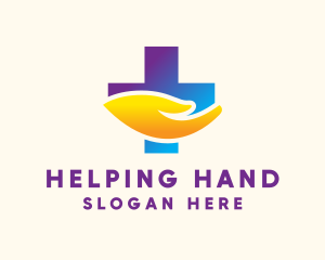 Health Hand Charity logo design