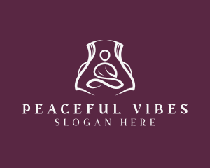 Meditation Yoga Zen logo design