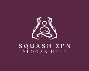 Meditation Yoga Zen logo design