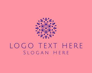 Floral Petals Pattern logo