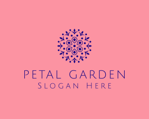 Floral Petals Pattern logo design