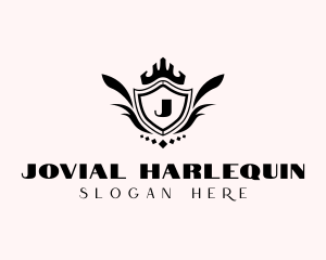 Royal Crest Shield logo design