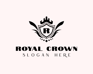 Royal Crest Shield logo design