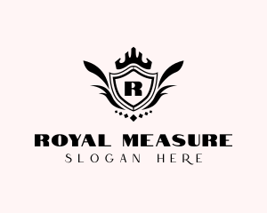 Royal Crest Shield logo design