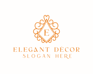 Decorative Interior Design Decor logo design