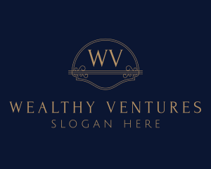 Upscale Luxury Business logo design