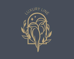 Luxury Gold Birds logo design