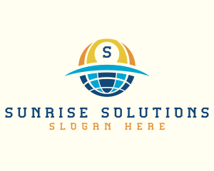 Globe Solar Energy logo design