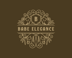 Feminine Floral Boutique logo design