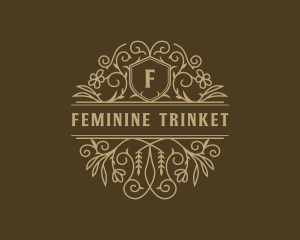 Feminine Floral Boutique logo design