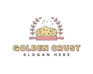 Rolling Pin Cookie Baker logo design