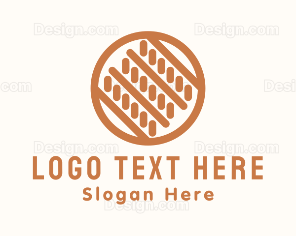 Textile Thread Handicraft Logo