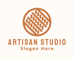 Textile Thread Handicraft logo design